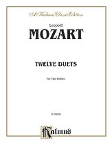 12 DUETS FOR TWO VIOLINS cover Thumbnail